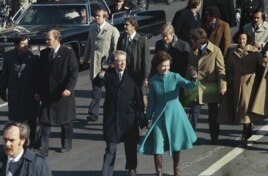 The Carters on Inauguration Day, 1979