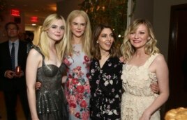 Elle Fanning, Nicole Kidman, writer/director Sofia Coppola and Kirsten Dunst seen at the U.S. premiere of 