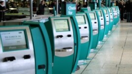 Airport kiosks usually make it easier to check in and pick up your plane tickets.