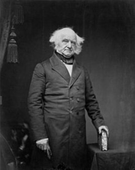 Portrait of Martin Van Buren by Mathew Brady