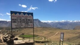 At 4,587 meters (15,050 feet), Komik village - located in Spiti Valley in India's northern state of Himachal Pradesh state - is one of the world's highest human settlements with a road, July 4, 2017..