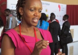 Evelyn Gitau attended the forum for Next Einstein fellows held in Diamniadio, Senegal on Tuesday, March 8, 2016. Evelyn Gitau became hooked on chemistry in high school in Kenya.