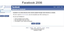 Facebook in 2006