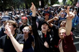 A recent free speech rally at the University of California, Berkeley.