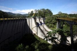 General view shows the Cachi hydroelectric dam in Costa Rica August 4, 2021. REUTERS/Mayela Lopez
