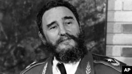 FILE - Cuba's Fidel Castro, pictured June 10, 1977. 