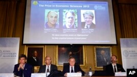 Three Americans Win Nobel Economics Prize