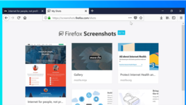 A new tool in Quantum, Firefox Screenshots, makes it easier to cut and save any parts of the browser screen. (Mozilla)