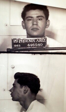 Police photos of Ernesto Miranda on March 13, 1963.