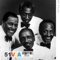Modern Jazz Quartet members from left, John Lewis, Connie Kay, above, Milt Jackson, below, and Percy Heath, right.