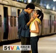 Dev Patel and Freida Pinto in ''Slumdog''