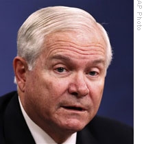Defense Secretary Robert Gates