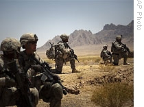 American troops in Afghanistan