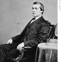 The vote of Senator Edmund Ross of Kansas saved the presidency of Andrew Johnson 