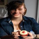 Amanda Bloss at the Cupcakes Actually bakery in Fairfax, Virginia Amanda Bloss at the Cupcakes Actually bakery in Fairfax, Virginia