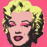 Andy Warhol painted several pictures of the actress Marilyn Monroe.  