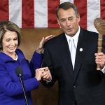 Nancy Pelosi and John Boehner